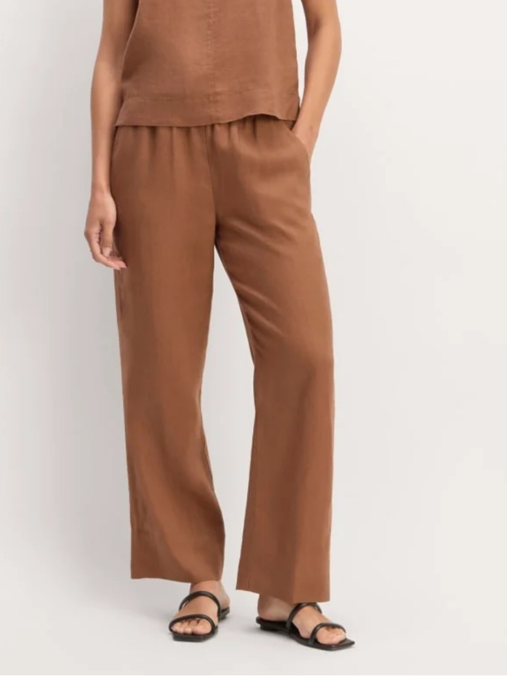 Everlane The Linen Easy Pants Size: M